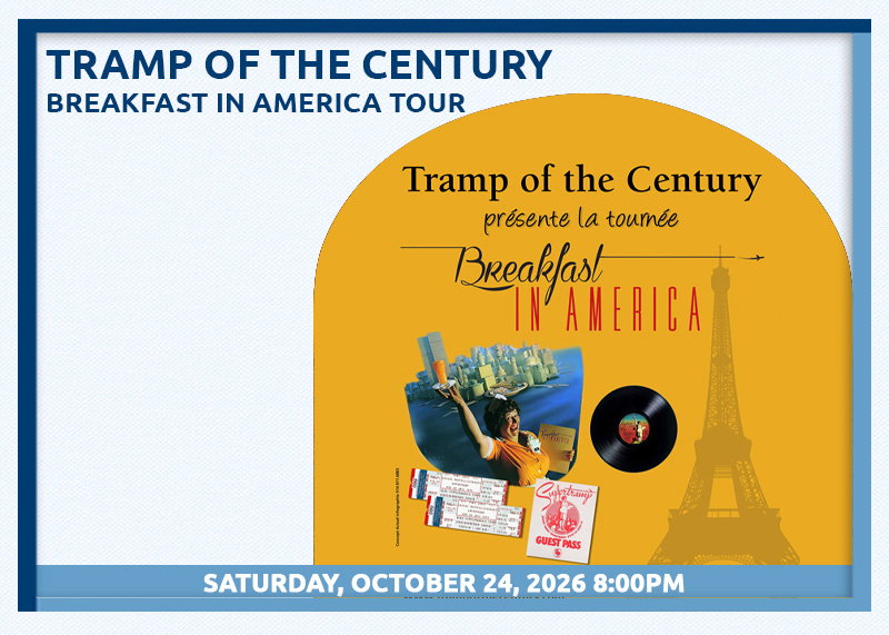 Tramp of the Century Breakfast in America Tour